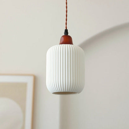 Lampe Suspendue Vintage Scandinave en Céramique avec Éclairage Doux pour Salle à Manger et Salon - Luminaire Suspendu Élégant 2