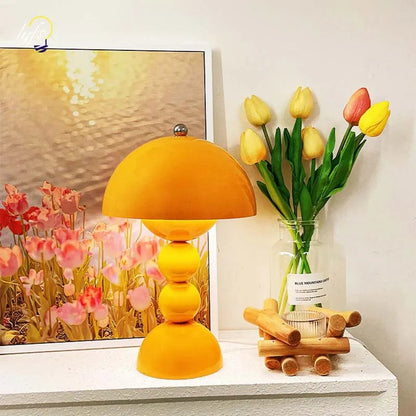 Lampe de Table Dimmable Rechargeable Sans Fil avec 3 Couleurs Lumineuses – Éclairage Élégant pour Maison 1