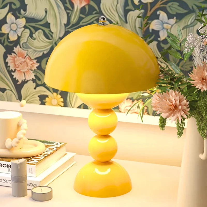 Lampe de Table Dimmable Rechargeable Sans Fil avec 3 Couleurs Lumineuses – Éclairage Élégant pour Maison 2