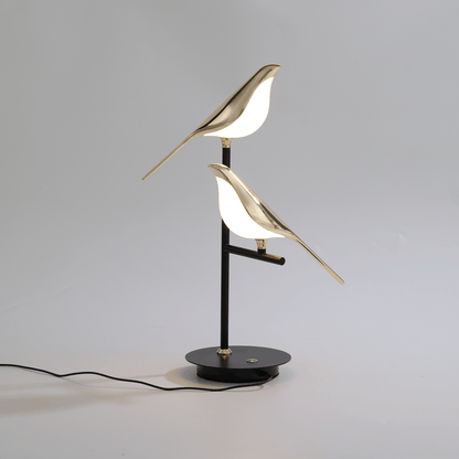 Lampe de Table LED Moderne avec Design Oiseau Doré – Éclairage Élégant et Économique pour Salon et Bureau 5