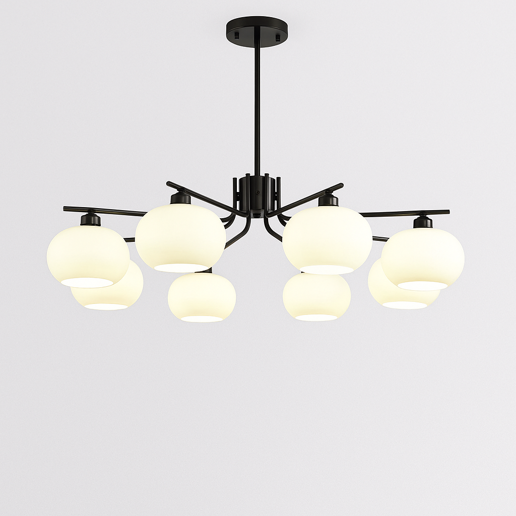 Lustre Bauhaus Élégant pour Chambre – Éclairage Chaud et Ambiance Chaleureuse, Design Intemporel et Polyvalent 10