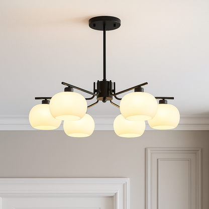 Lustre Bauhaus Élégant pour Chambre – Éclairage Chaud et Ambiance Chaleureuse, Design Intemporel et Polyvalent 3