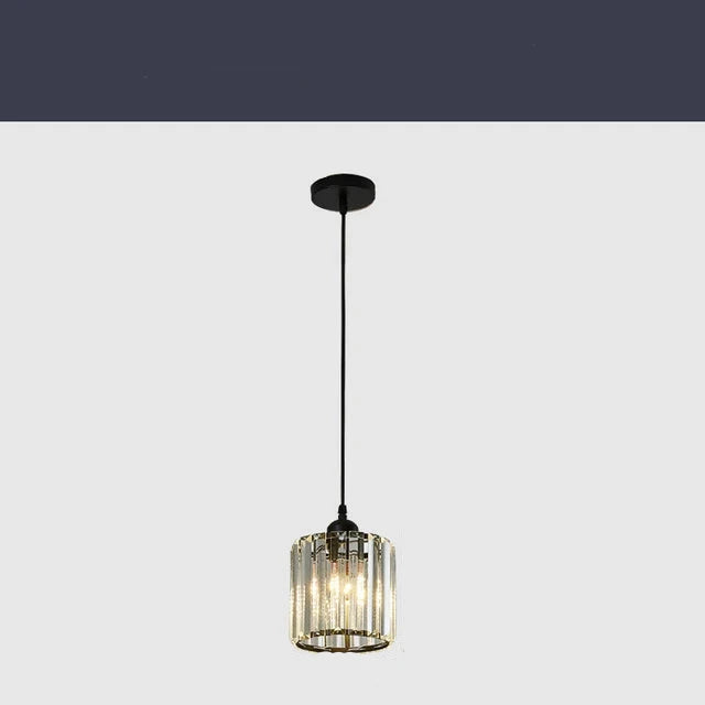 GlinsterLicht - Lampe Suspendue Élégante en Cristal K9