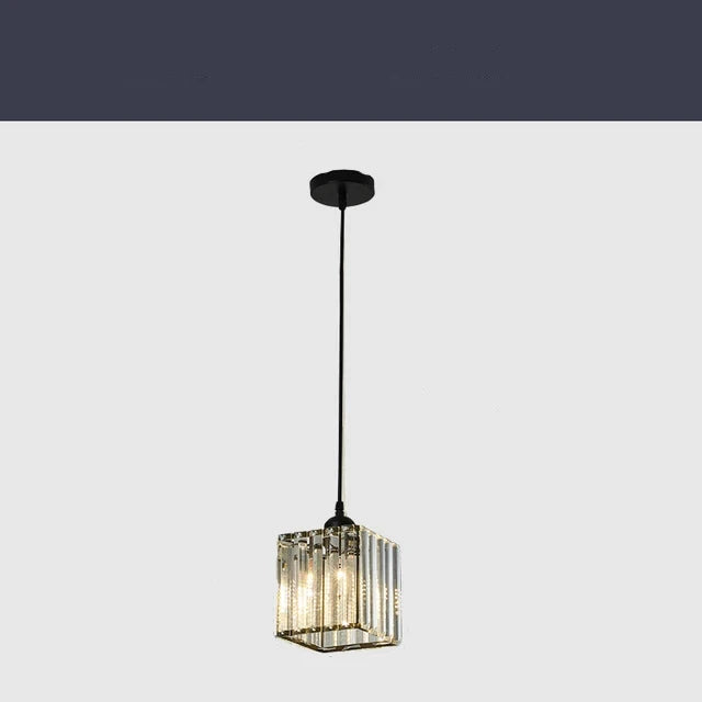 GlinsterLicht - Lampe Suspendue Élégante en Cristal K9