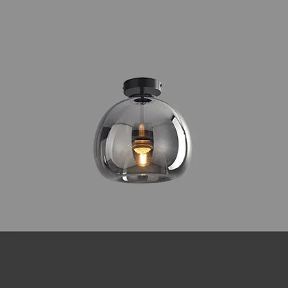 Lampe de Plafond en Verre Épuré