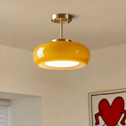 VerreLumière - Lampes suspendues en verre LED modernes