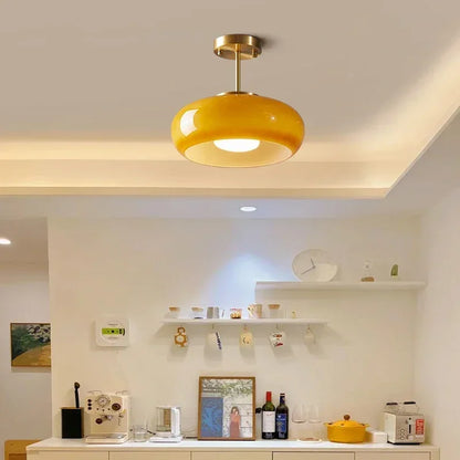 VerreLumière - Lampes suspendues en verre LED modernes