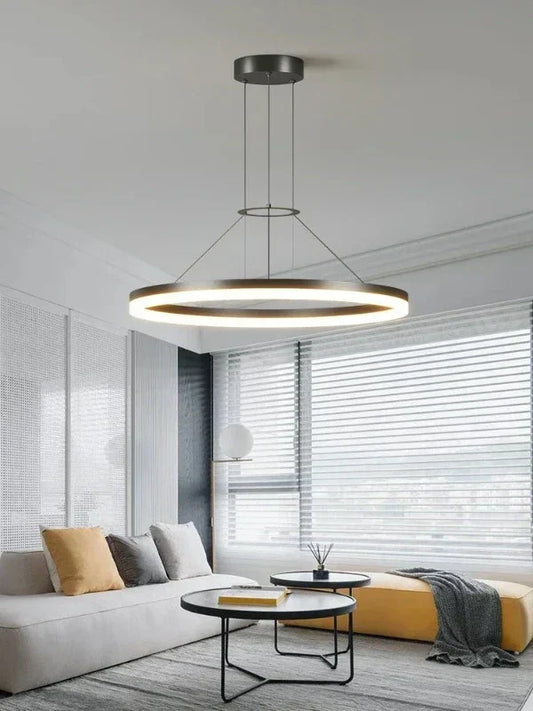 LumièreÉlégante – Suspension allongée contemporaine