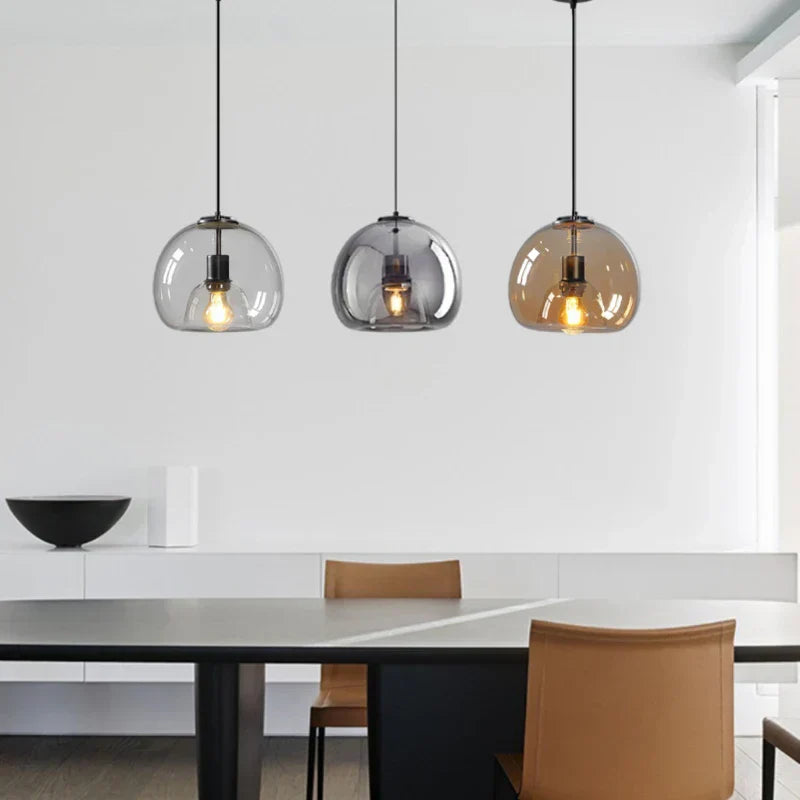 LumiCristal – Suspension élégante en verre contemporain