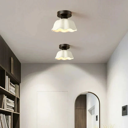 BrightGleam | Suspension en Céramique et Verre pour Intérieurs Luxueux