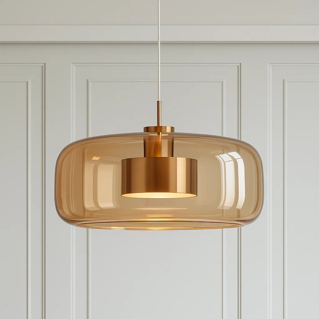 PureLight – Lampe Suspendue en Verre | Design Minimaliste | 3 Tailles Disponibles | Luminoir