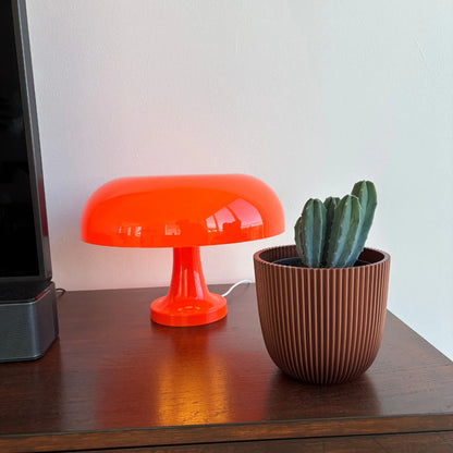 AtmosphereGlow | Lampe Champignon Orange – Design Rétro & Moderne – 3 Tons de Lumière