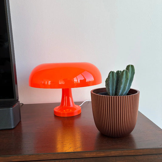AtmosphereGlow | Lampe Champignon Orange – Design Rétro & Moderne – 3 Tons de Lumière