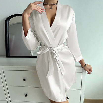 ChicWrap – Robe de matin élégante
