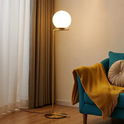 LusterLuxe - Lampe de Table Simple en Verre pour Lecture et Décoration