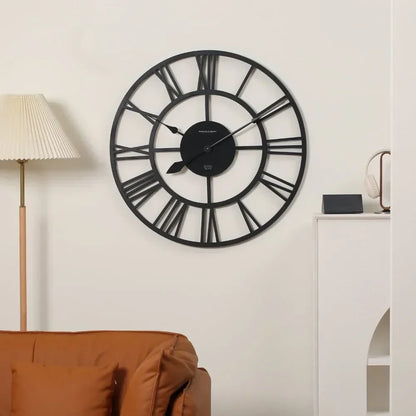 TimeKeeper - Horloge murale en chiffres romains