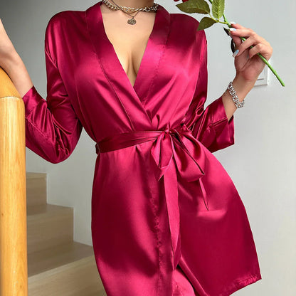 ChicWrap – Robe de matin élégante