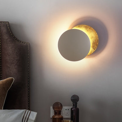 EclipseLamp - Applique Murale avec Design Éclipse Solaire