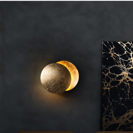 EclipseLamp - Applique Murale avec Design Éclipse Solaire