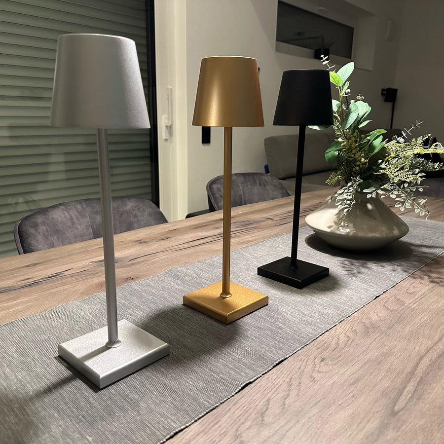 LumiGlow - Lampe de Table Nordiclight Rechargeable Sans Fil