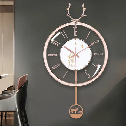 PolarisClock - Horloge murale silencieuse luxe