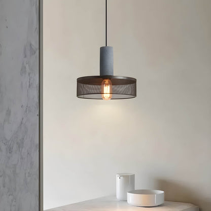 FERROX | Suspension Industrielle – Béton & Fer – LED avec Douille E27