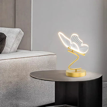 LumièrePapillon - Lampe de Chevet USB Éclairante et Élégante