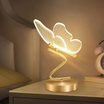 LumièrePapillon - Lampe de Chevet USB Éclairante et Élégante