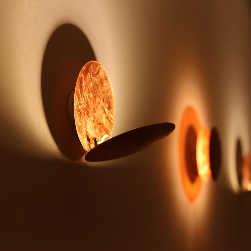 EclipseLamp - Applique Murale avec Design Éclipse Solaire