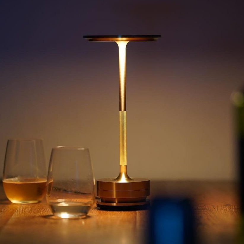 GlowÉlégant - Lampe à poser contemporaine