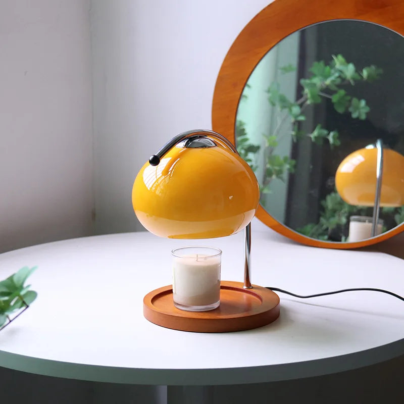 CandleAura - Lampe Rétro et Chauffe-Bougie Aromatique