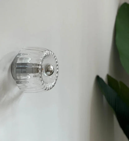 LUNERA – Applique Murale LED | Style Bauhaus Scandinave | Métal & Verre | Blanc Chaud | 8W | 30 cm