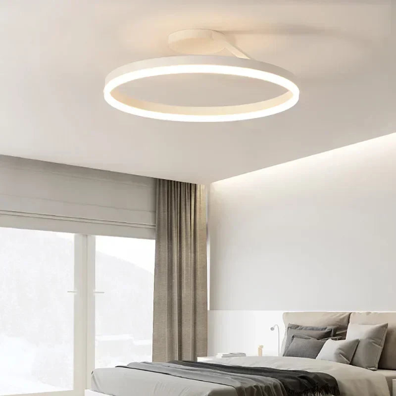 LumièreNord - Plafonnier LED Anneau Romantique pour Chambre