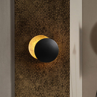 EclipseLamp - Applique Murale avec Design Éclipse Solaire
