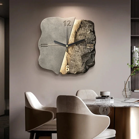 AbstractElegance - Horloge murale créative et luxueuse
