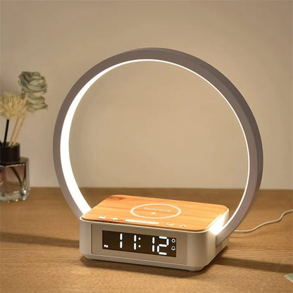 LumiClock - Lampe de Nuit 3-en-1 avec Alarme