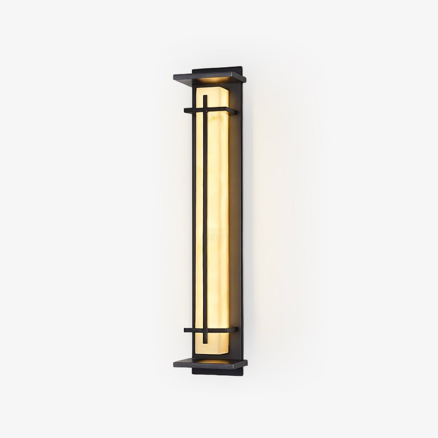 STRAVO | Applique Murale d’Extérieur – Acier Inoxydable & Marbre – LED Intégrée – IP65 – 3 Tailles & Couleurs
