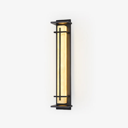 STRAVO | Applique Murale d’Extérieur – Acier Inoxydable & Marbre – LED Intégrée – IP65 – 3 Tailles & Couleurs