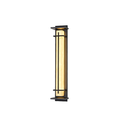 STRAVO | Applique Murale d’Extérieur – Acier Inoxydable & Marbre – LED Intégrée – IP65 – 3 Tailles & Couleurs