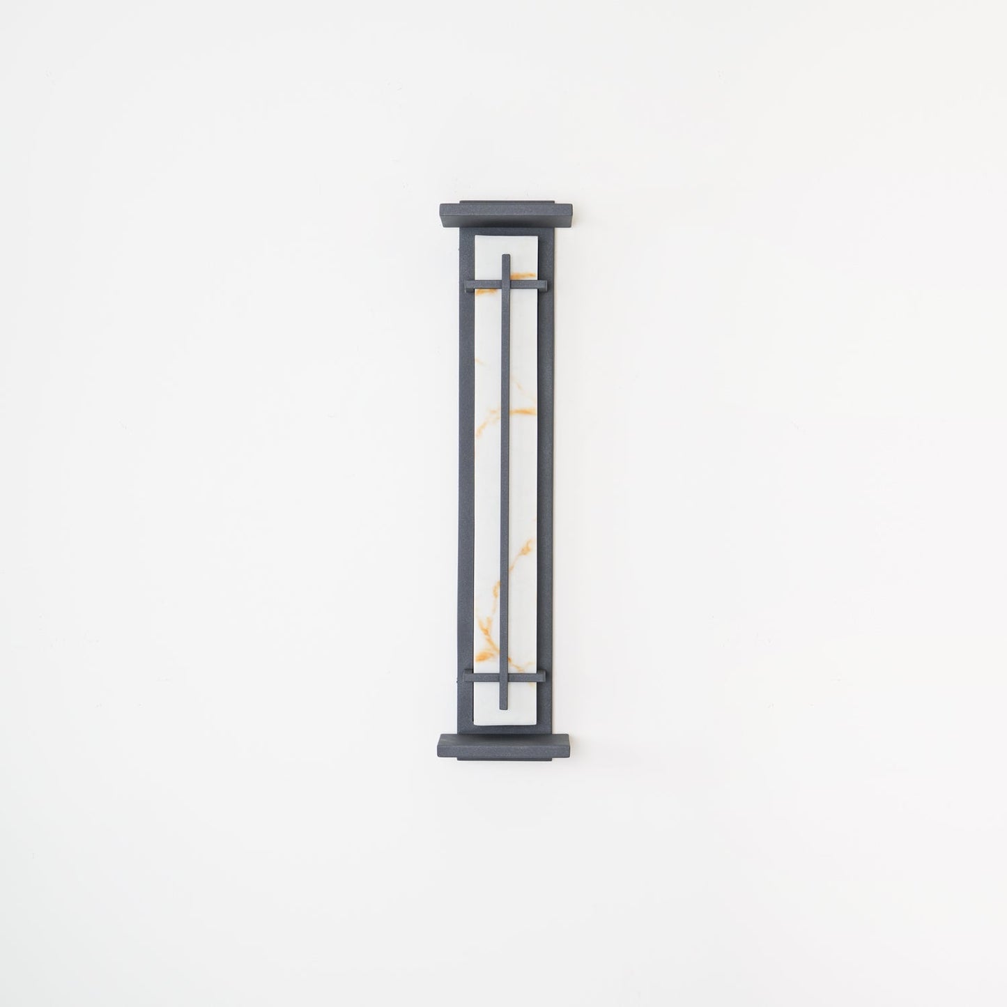 STRAVO | Applique Murale d’Extérieur – Acier Inoxydable & Marbre – LED Intégrée – IP65 – 3 Tailles & Couleurs
