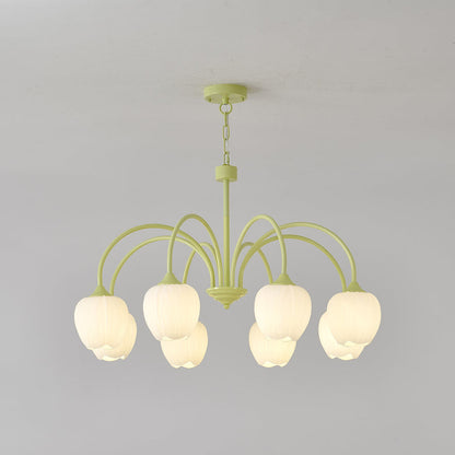 Tulip – Lustre Matcha Élégant