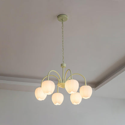Tulip – Lustre Matcha Élégant