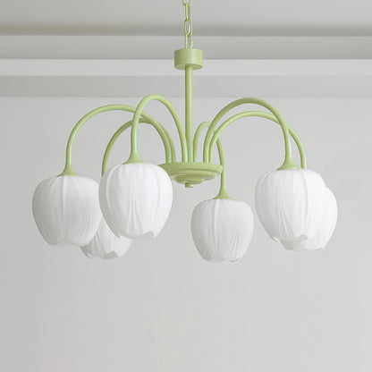 Tulip – Lustre Matcha Élégant