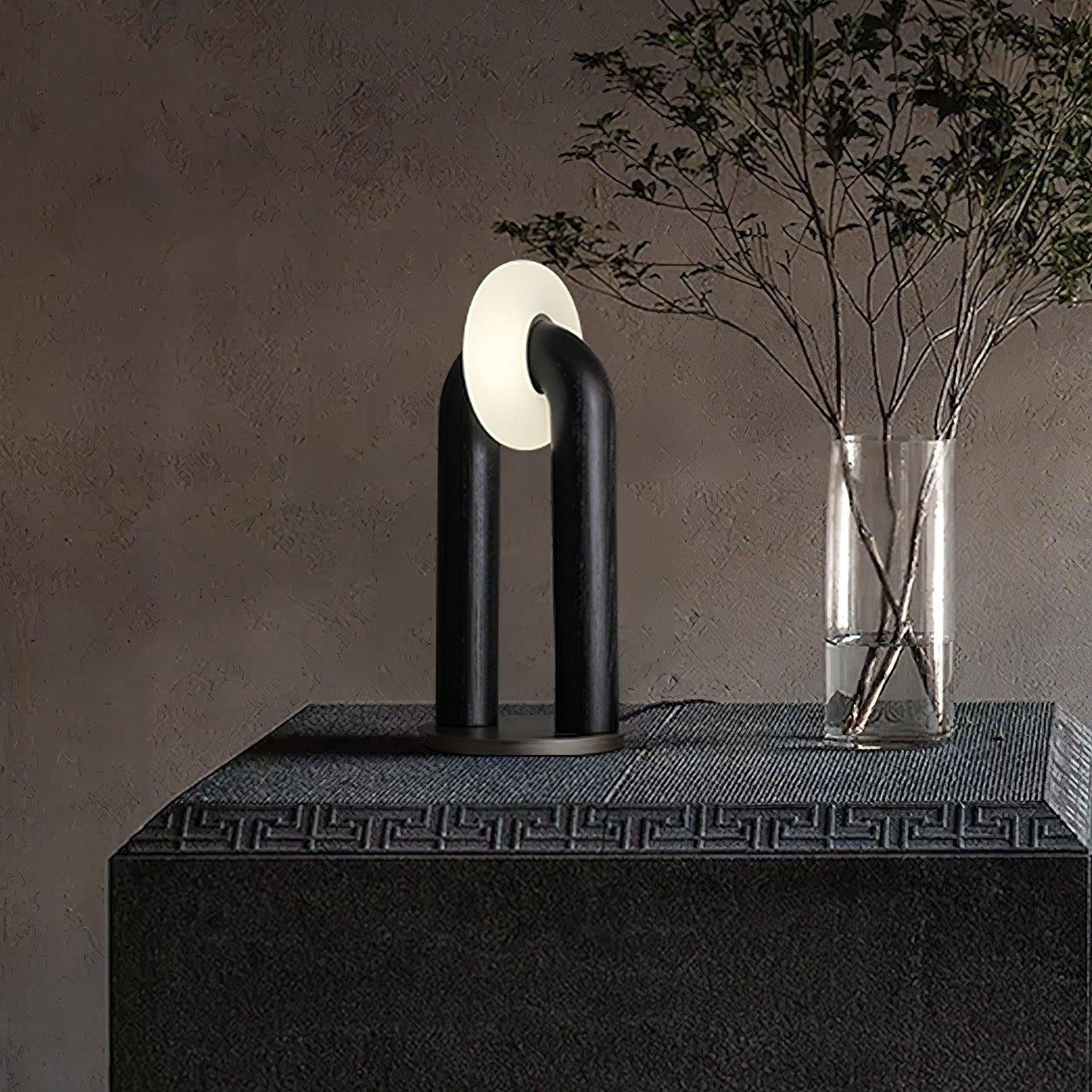 Archtouch | Lampe de Table Sans Fil – Bois & Acrylique – LED Tactile 3 Modes