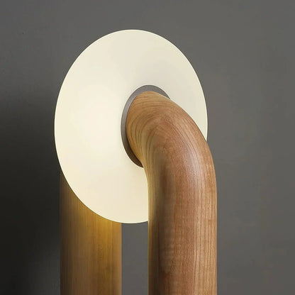 Archtouch | Lampe de Table Sans Fil – Bois & Acrylique – LED Tactile 3 Modes