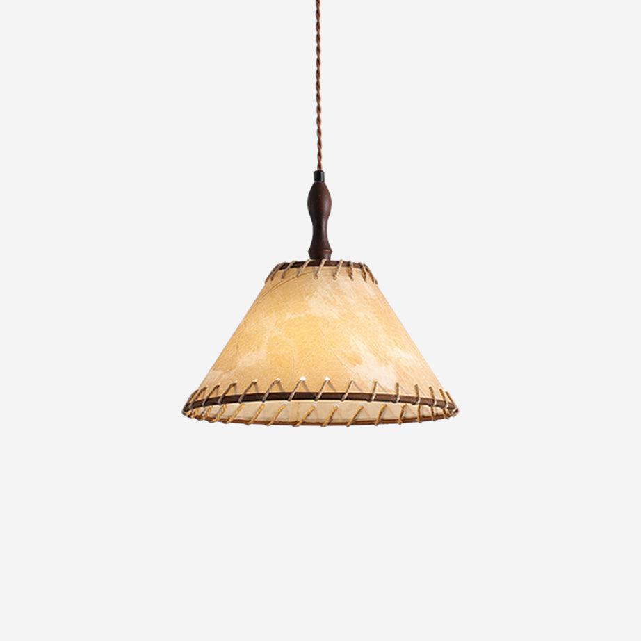 WoodLumière – Suspension Élégante en Bois