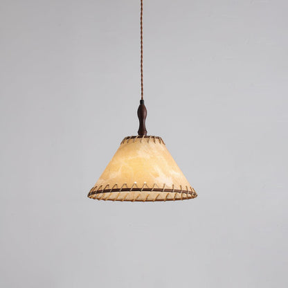 WoodLumière – Suspension Élégante en Bois