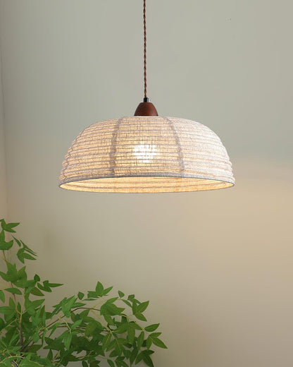 WoodLumière – Suspension Élégante en Bois
