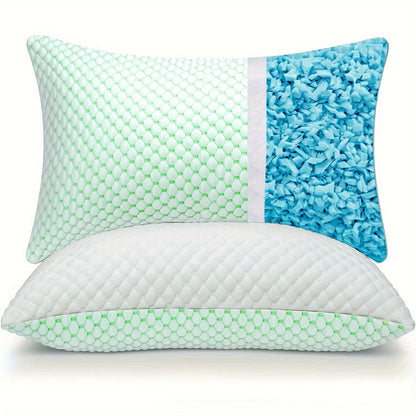 ChillPillow | Coussin en Mousse Rafraîchissant avec Housse en Bambou Lavable