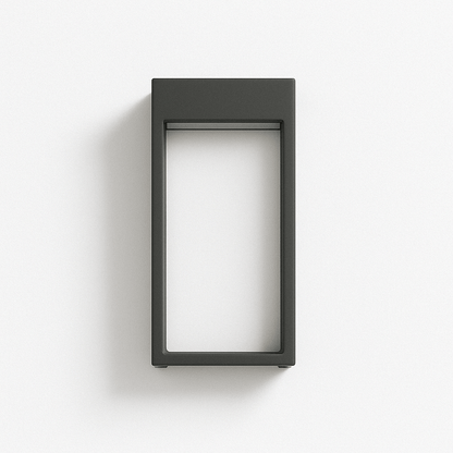 NoctaLux – Applique Murale Moderne en Acier Inoxydable | LED | IP55 | Pour Extérieur